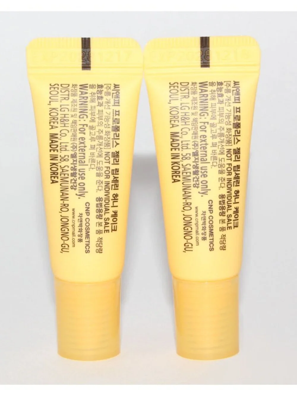 CNP Laboratory 2-pk Mini Original Propolis Lipcerin Lip Balm Korean Beauty Set